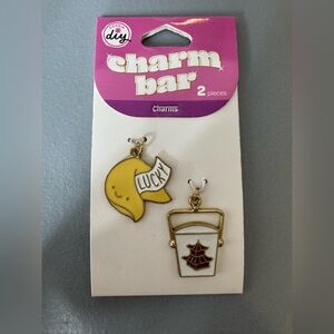 🛍️any 5 items for $15 🛍️ charm bar fortune cookie lucky and noodles charms